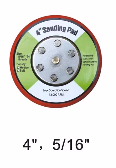 Support de ponçage de 150 mm avec 6 trous pour ponceuses, outils pneumatiques